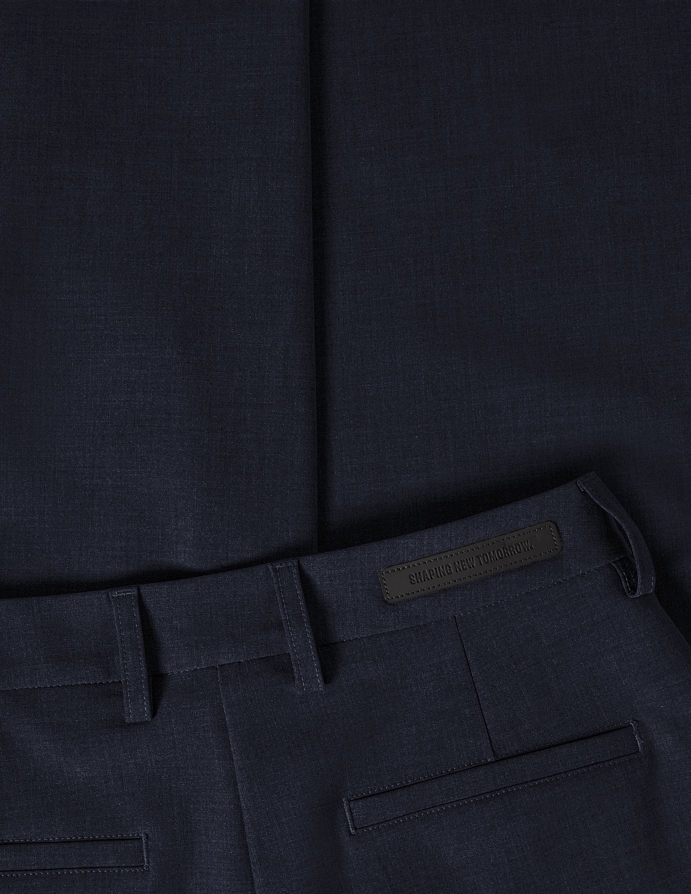 Essential Pants Straight Midnight Blue