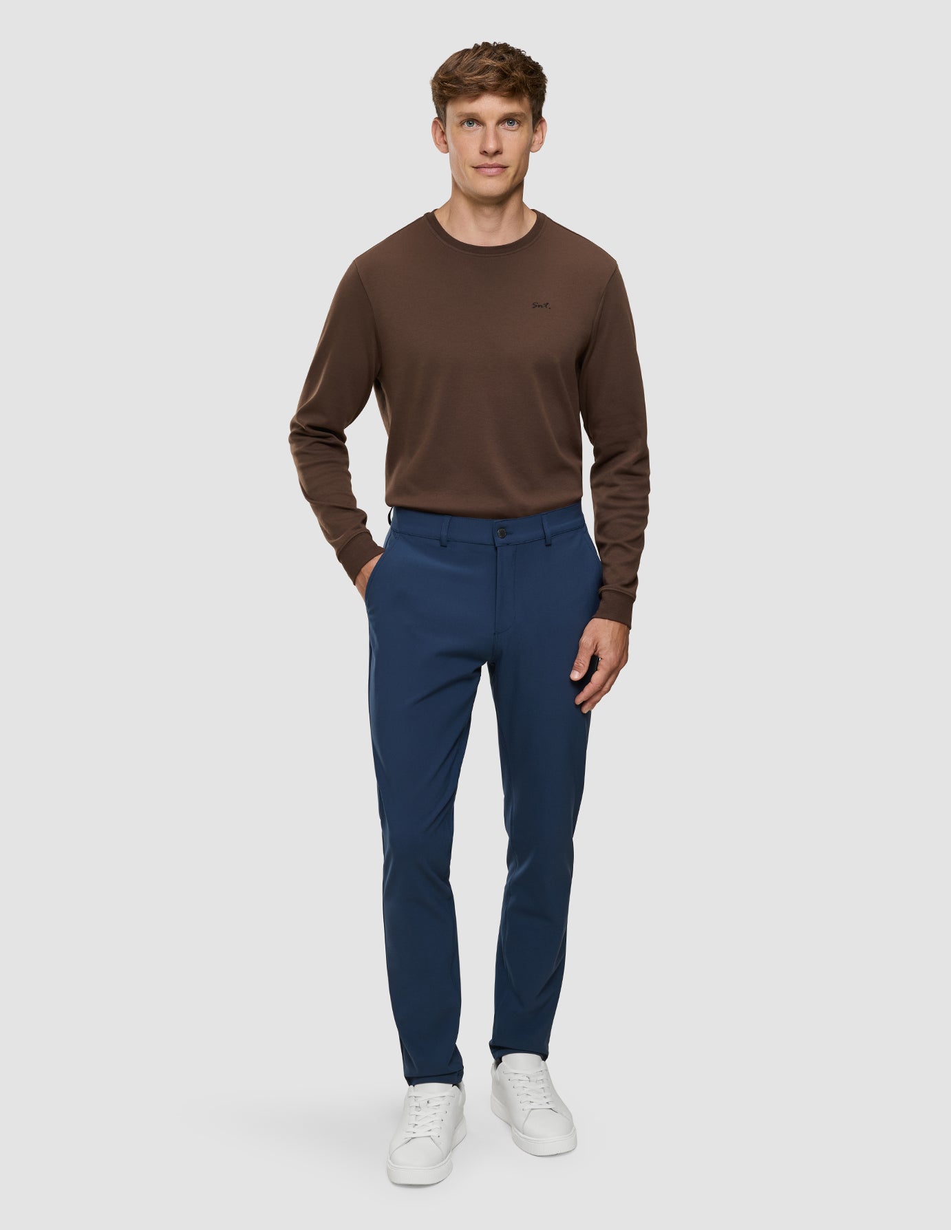 Essential Pants Slim Marine blue