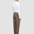 Essential Suit Pants Regular Saddle Brown Melange