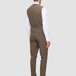 Essential Vest Saddle Brown Melange