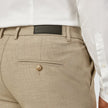 Essential Suit Pants Slim Beige Melange