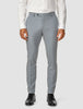 Essential Suit Pants Slim Light Blue Melange