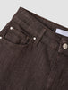 Women's Evelin Jeans Straight Chocolate
