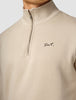 Everyday Half Zip Wooden Beige