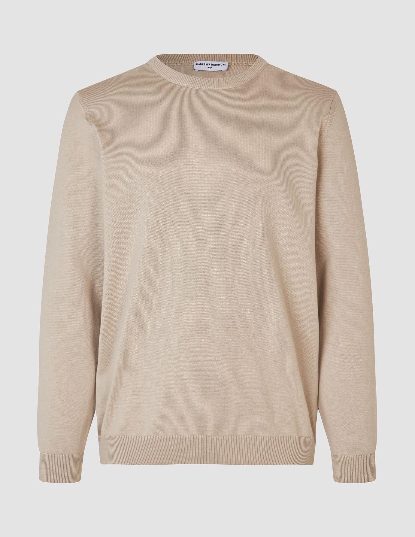 Everyday Knit Crewneck Birchwood