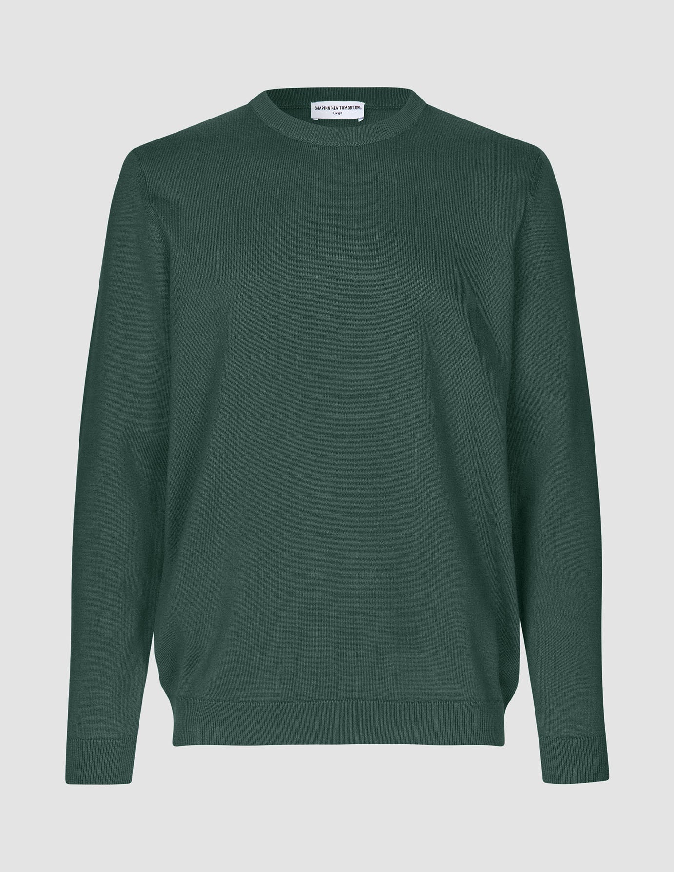 Everyday Knit Crewneck Shadow Green