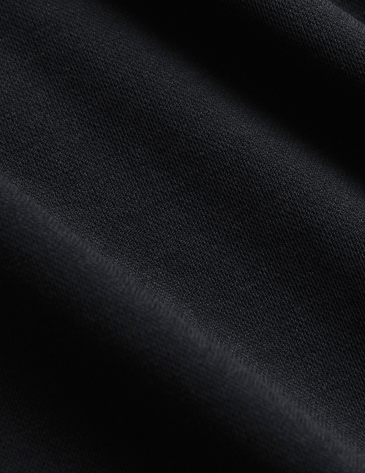 Evolve Pique Polo Black