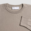 Fine Knit Crewneck Dark Sand