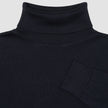 Fine Knit Turtleneck Black