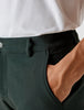 Heavy Edition Pants Regular Deep Green Melange 2.0