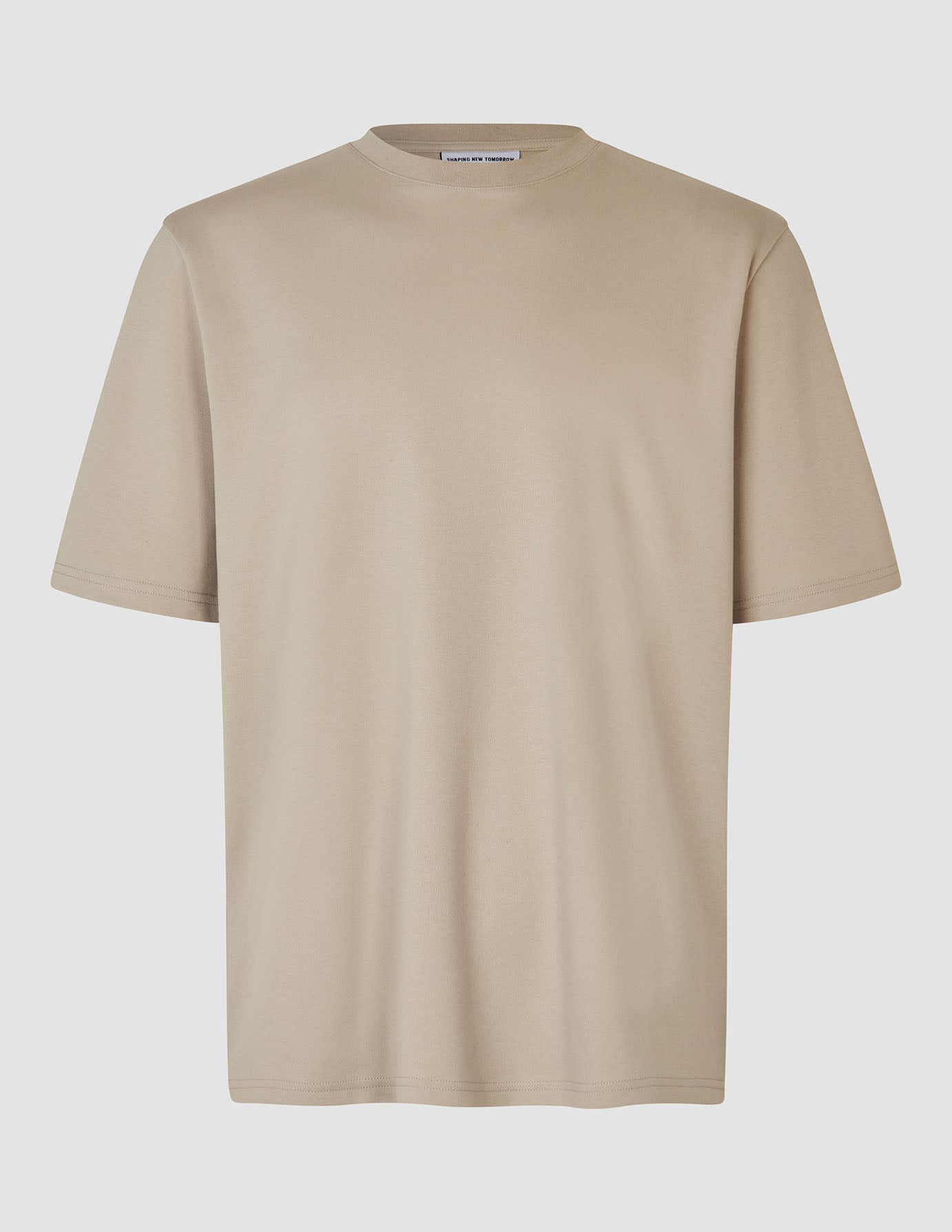 Heavy Box Fit T-shirt Stone Beige