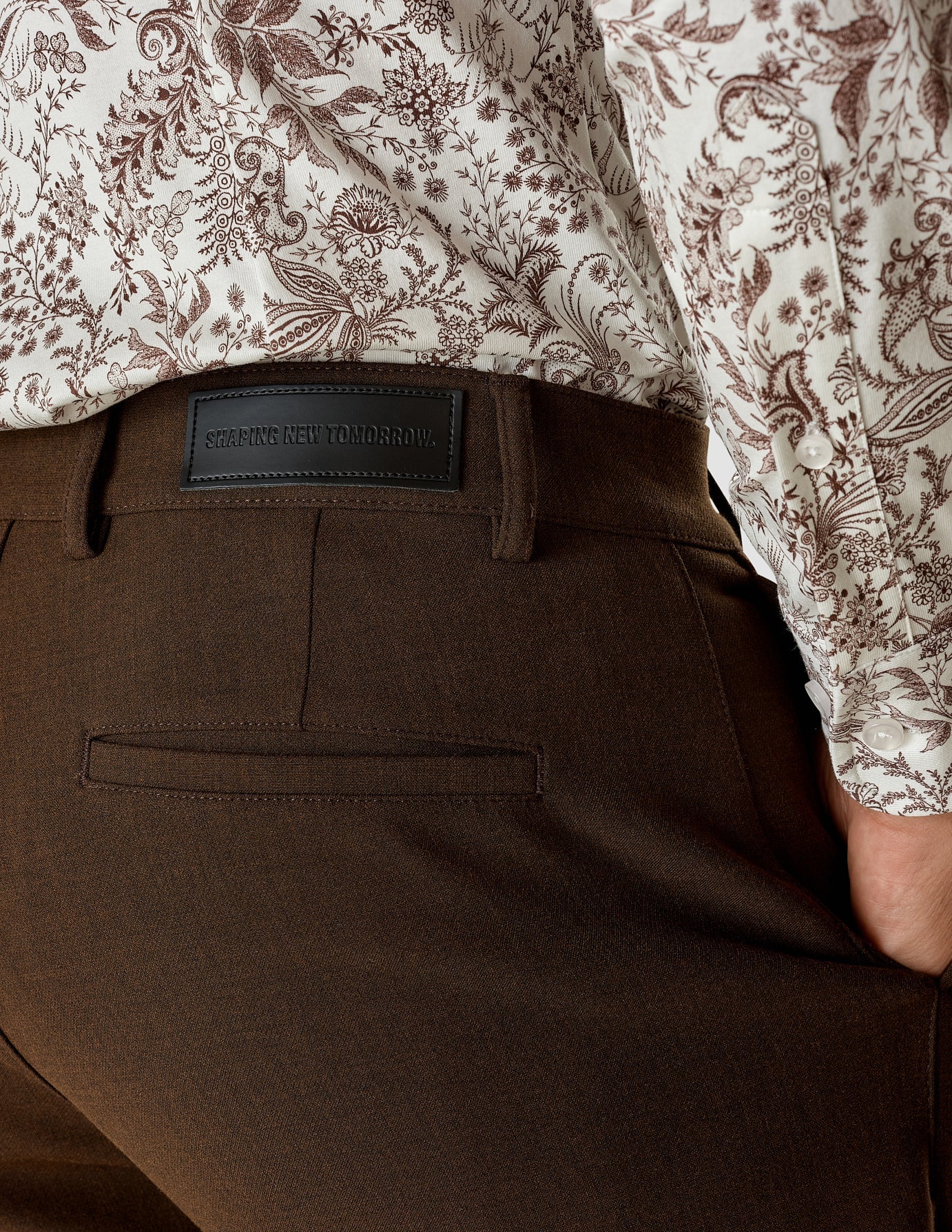 Heavy Edition Pants Slim Espresso Melange 2.0