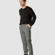 Heavy Edition Pants Slim Grey Herringbone