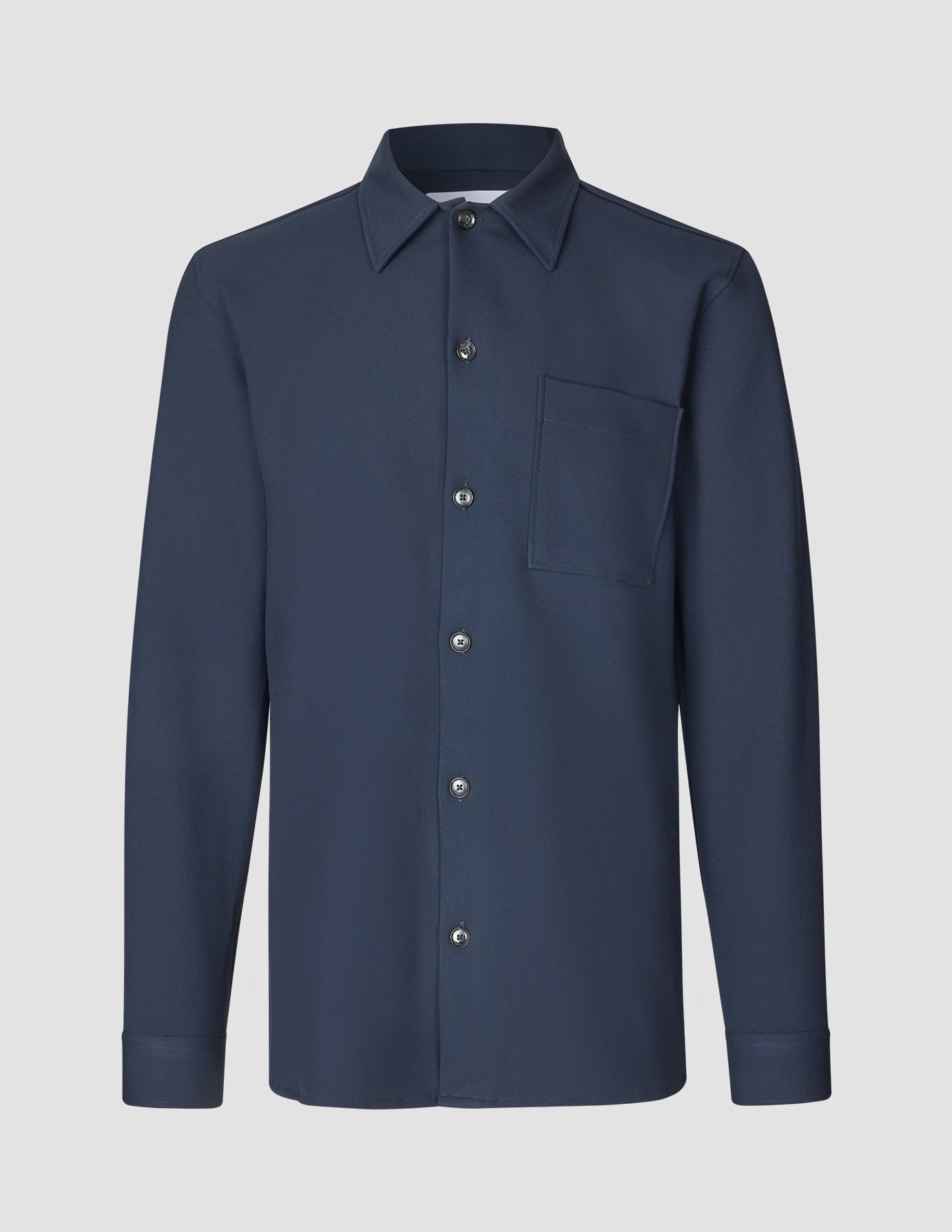 Heavy Edition Transitional Overshirt Dark Navy