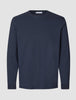 Lightweight Crewneck Dark Navy