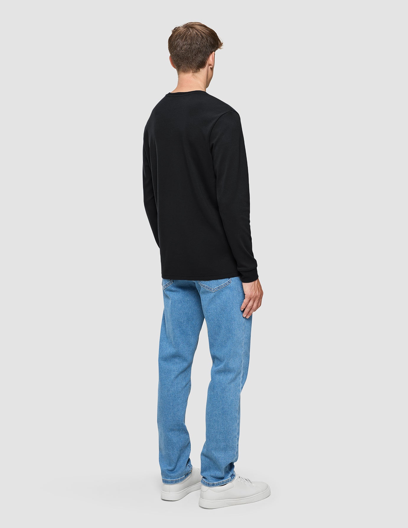 Lightweight Crewneck Black