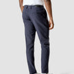 Limited Check Pants Slim Midnight Blue