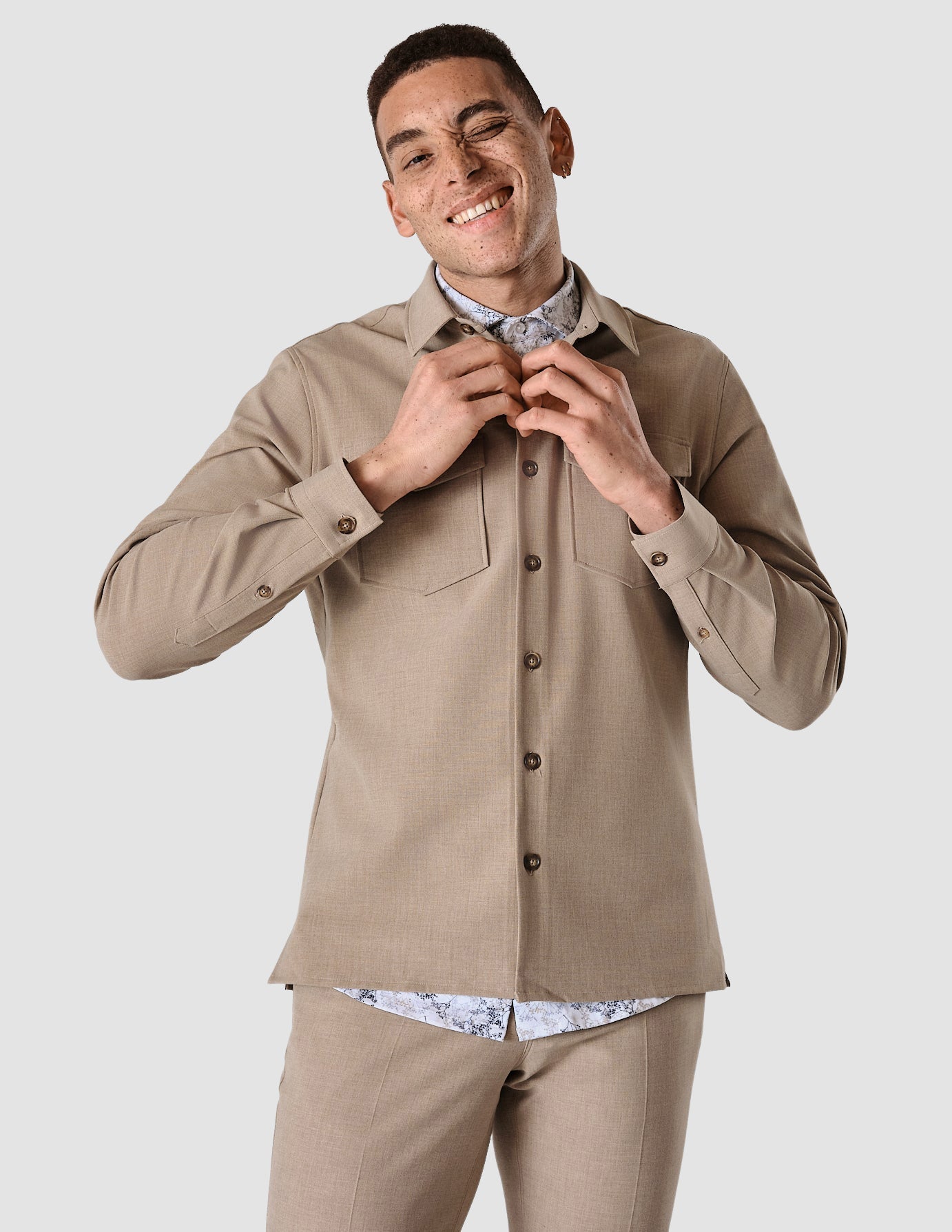 Overshirt Sand Grain