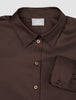 Women's Oxford Shirt Espresso Slim