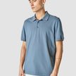 Piquet Polo Shirt Blue Mirage