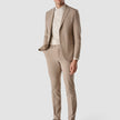 Essential Blazer Regular Sand Grain