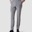 Essential Suit Pants Slim Duo Check Blue