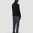 Seamless Premium Merino Knit Turtleneck Black
