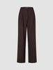 Women's Serene Pants Wide Chocolate Herringbone