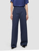 Serene Set Marine Pinstripe Short Jacket Pants