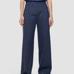 Serene Set Marine Pinstripe Short Jacket Pants