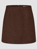 Sorae Set Espresso Short Jacket and Short Skirt