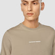 Supima T-Shirt Autograph Wooden Beige