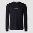 Supima Autograph Long-Sleeved T-Shirt Black