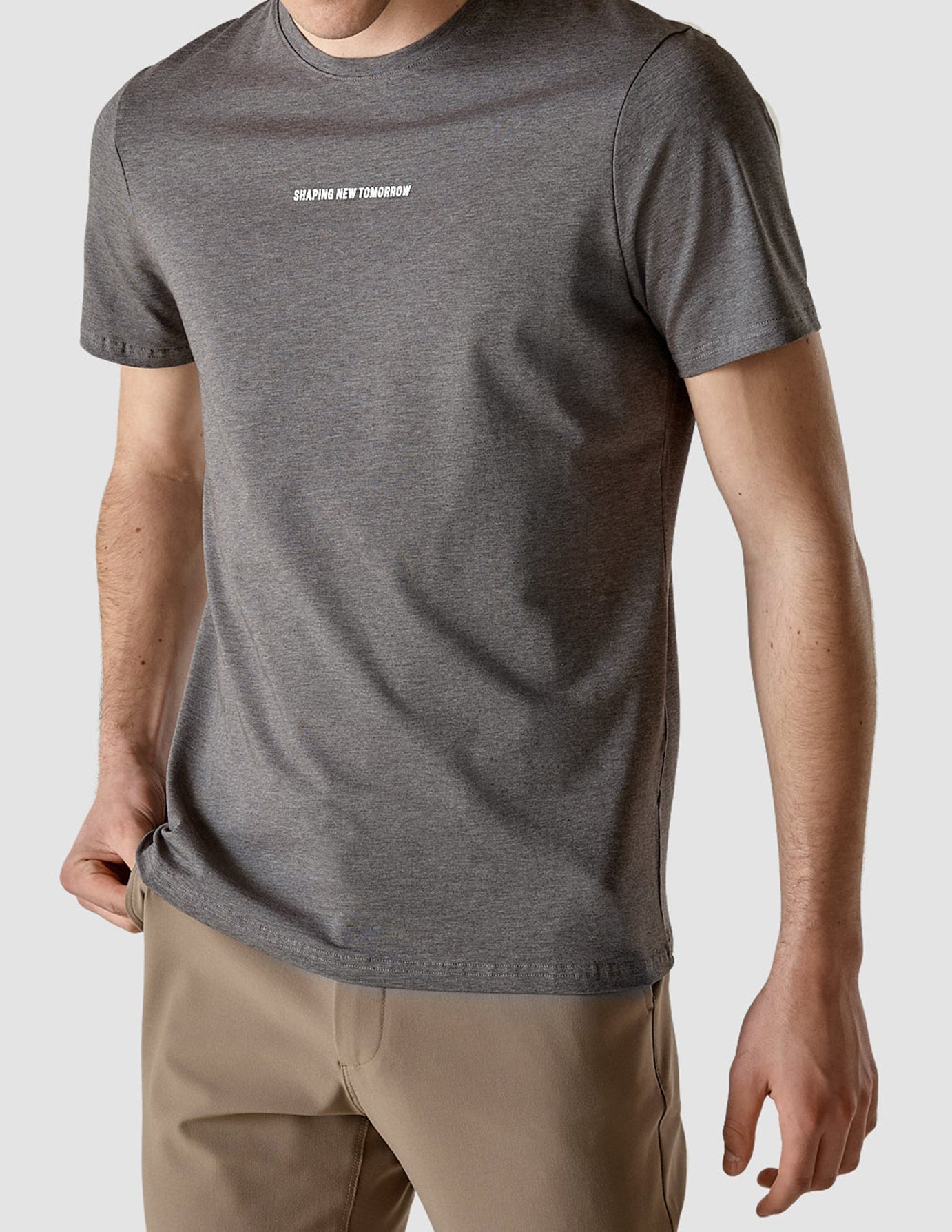 Supima Autograph T-shirt Dark Grey