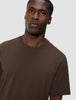 Supima T-shirt Box Fit Saddle Brown