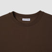 Supima T-shirt Box Fit Saddle Brown