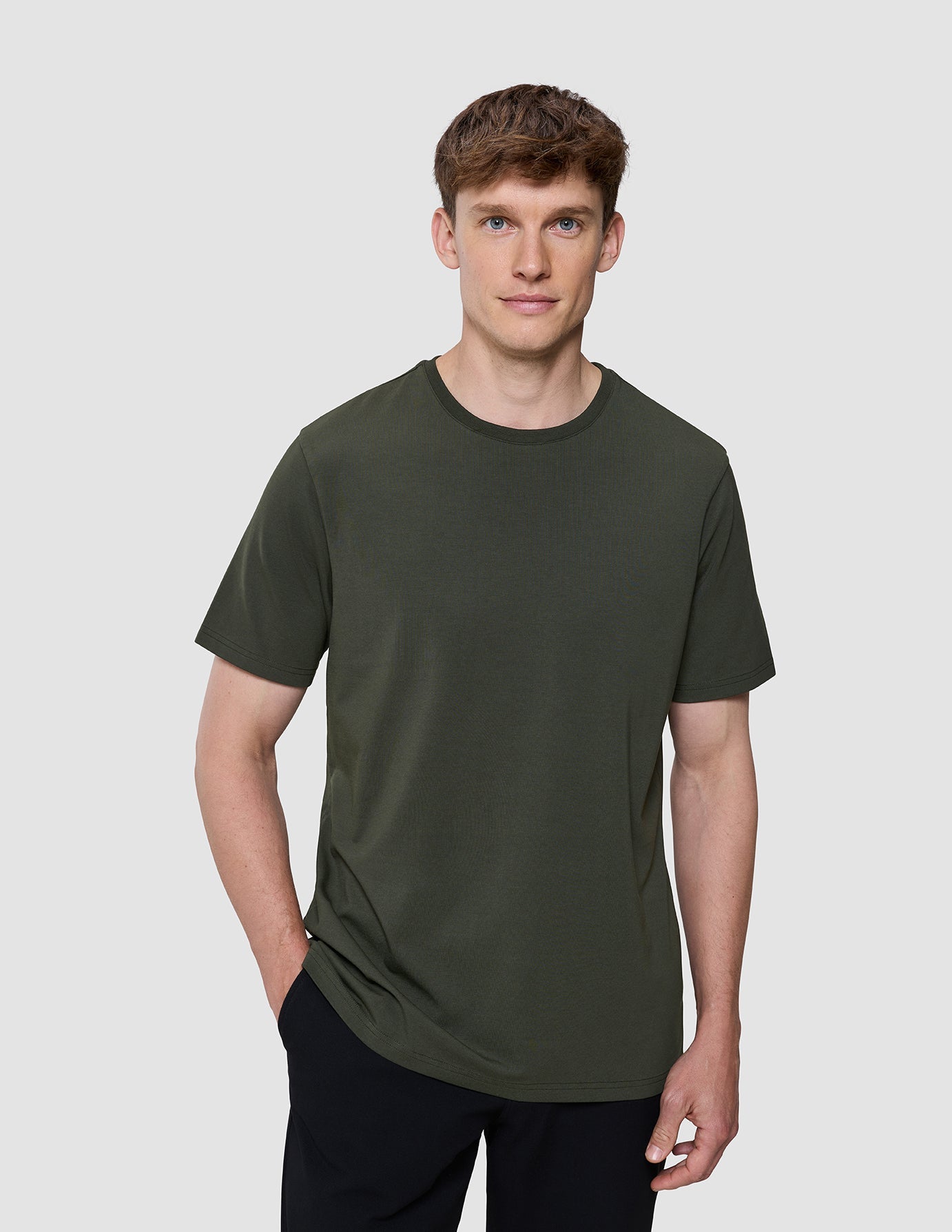 Supima T-shirt Green Night