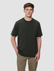 Supima T-shirt Box Fit Green Night