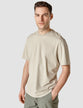 Supima T-shirt Box Fit Oyster Grey