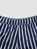 Swim Shorts Navy Stripe