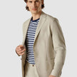 Tech Linen Blazer Sandshell