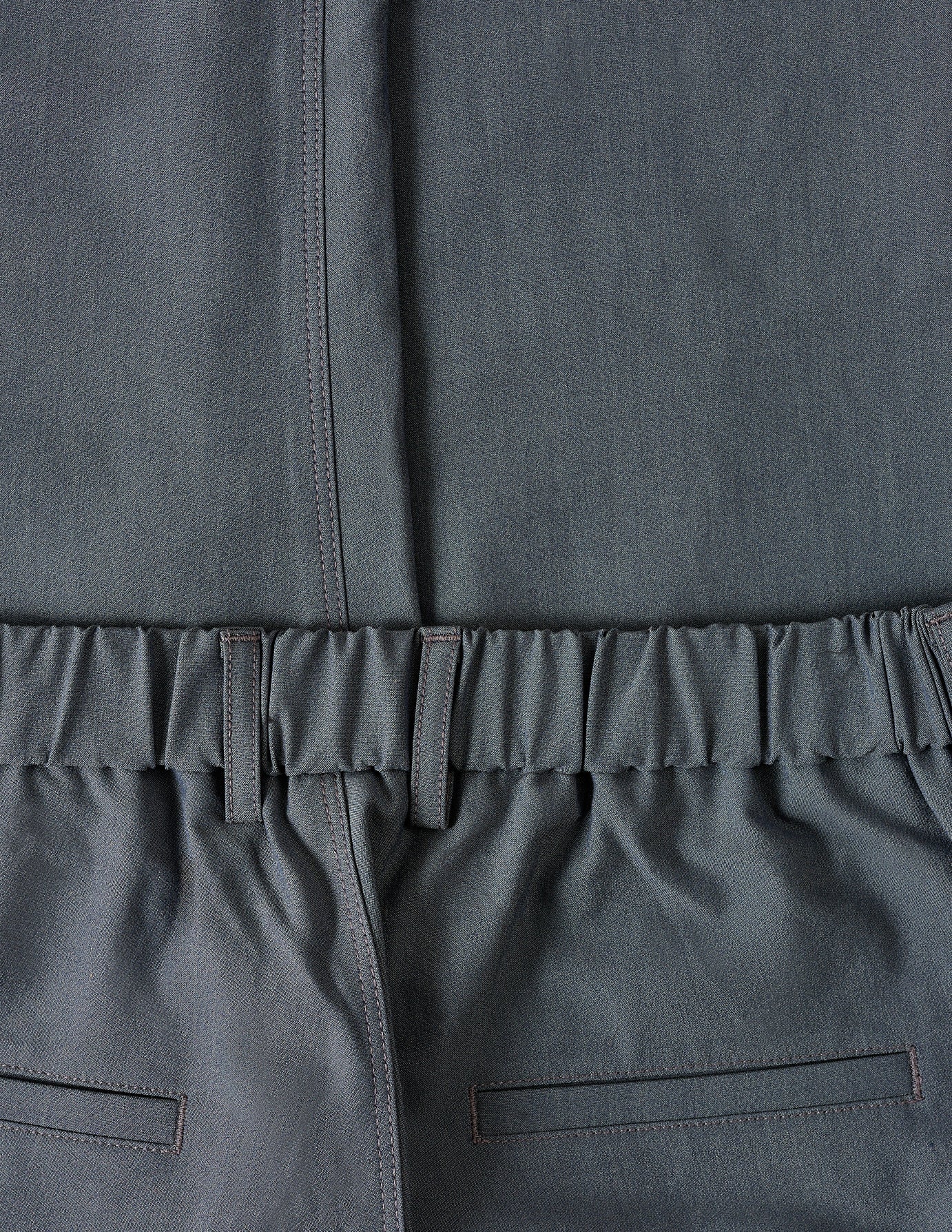 Tech Linen Elastic Pants Navy