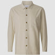 Tech Linen Overshirt Sandshell