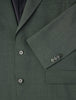 Tech Wool Blazer Green Night Slim