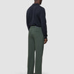 Tech Wool Suit Pants Relaxed Fit Green Night