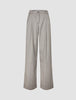 Women's Skye Pants Wide Mellow Beige Herringbone
