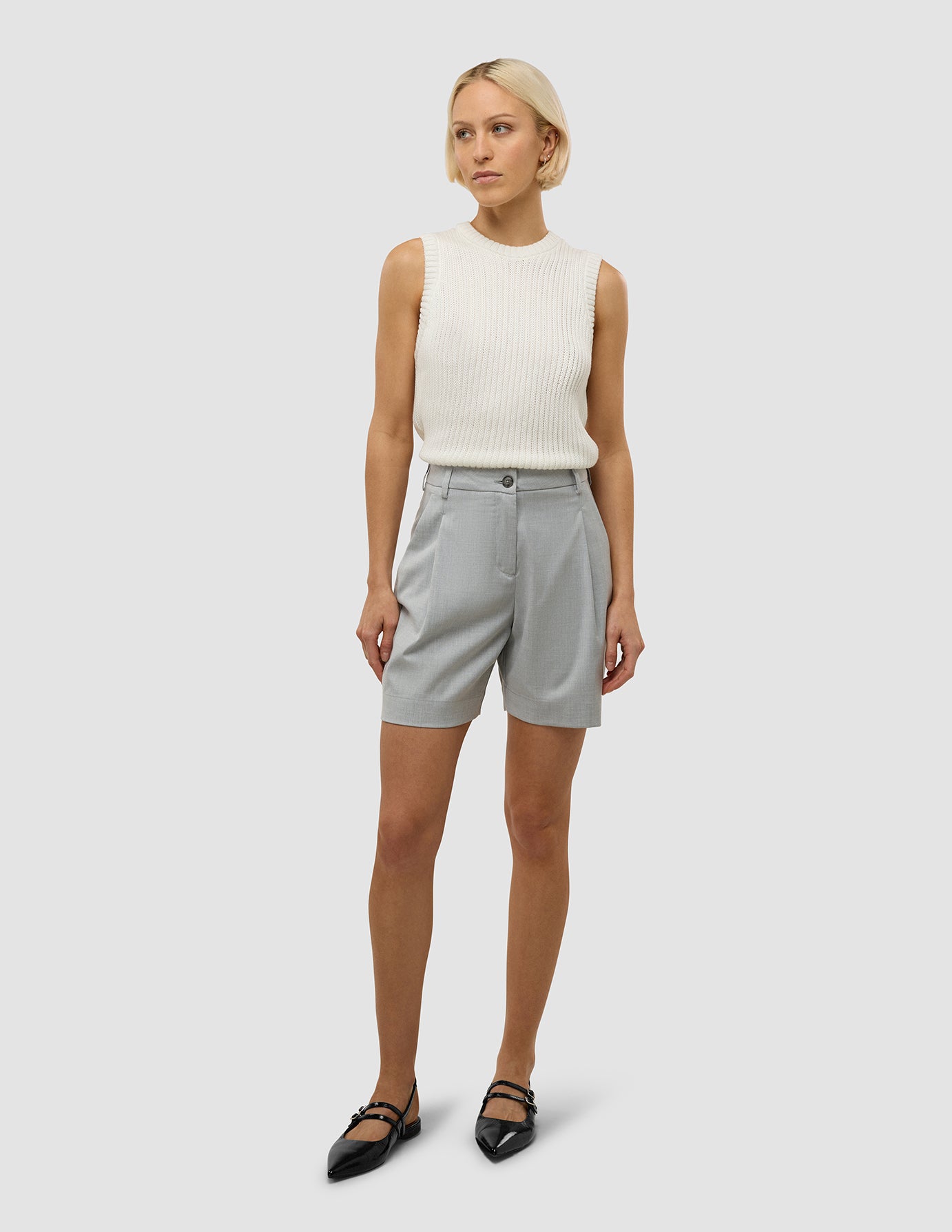 Women's Skye Shorts Grey Pine Melange