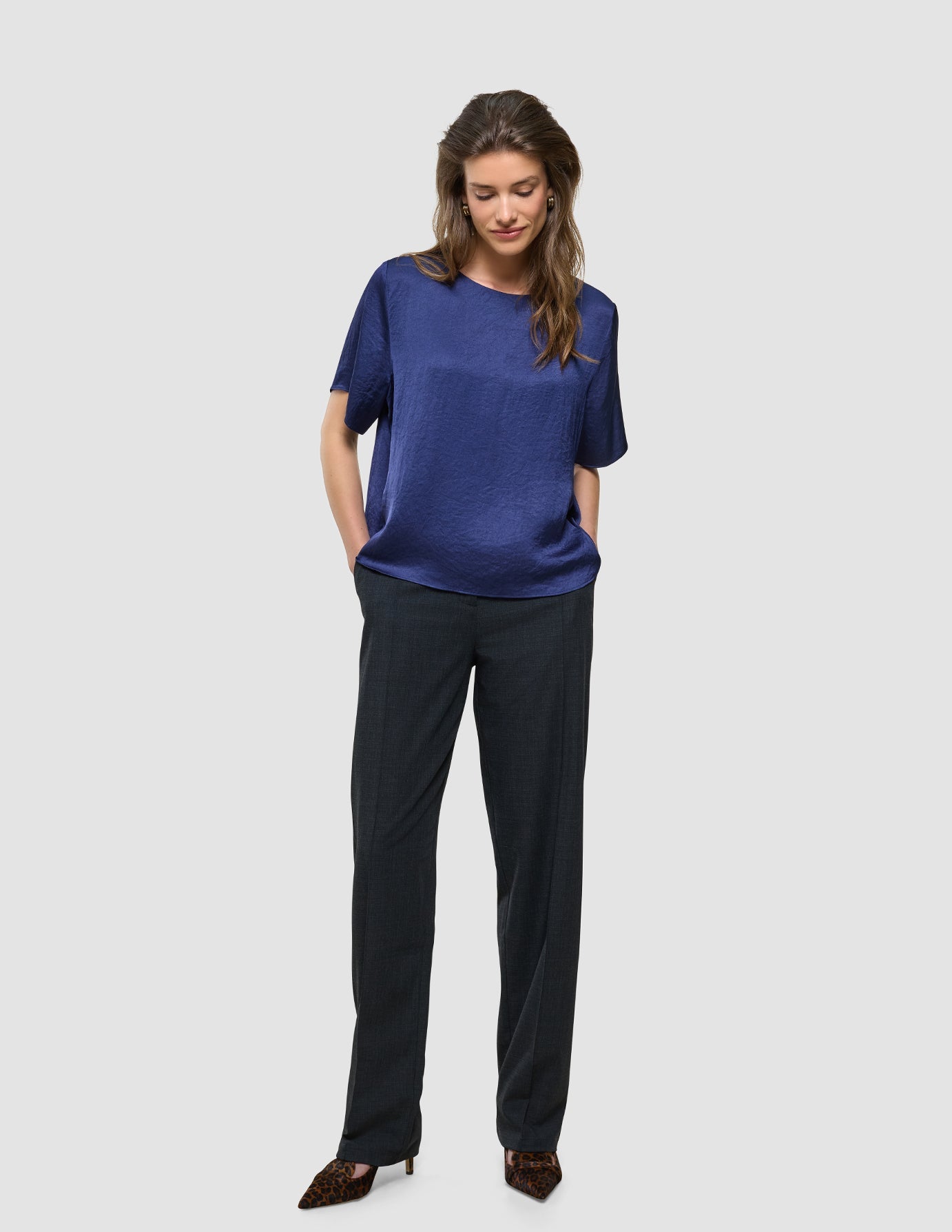 Women's Amara Blouse Navy