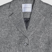 Ashryn Set Domino Herringbone Blazer and Short Skirt