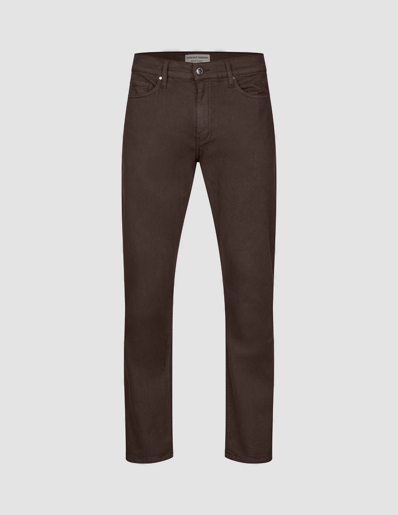 Classic 5-Pocket Pants Regular Dark Brown